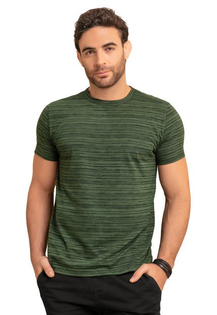 Camiseta Hombre Verde Mp 89491