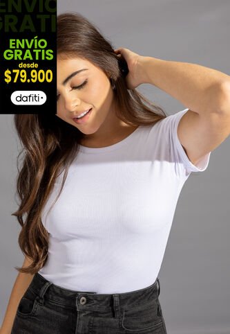 Camiseta Mujer Blanco Mp 113376 MP