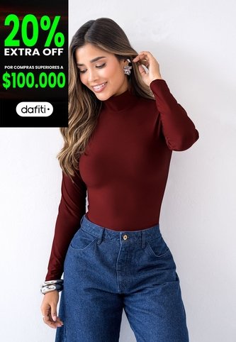 Camibuzo Mujer Merlot Mp 114168 MP