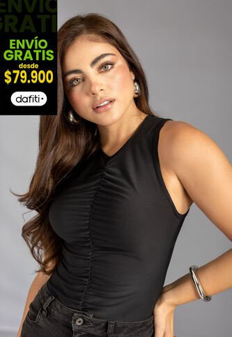 Blusa Mujer Negro Mp 113210 MP