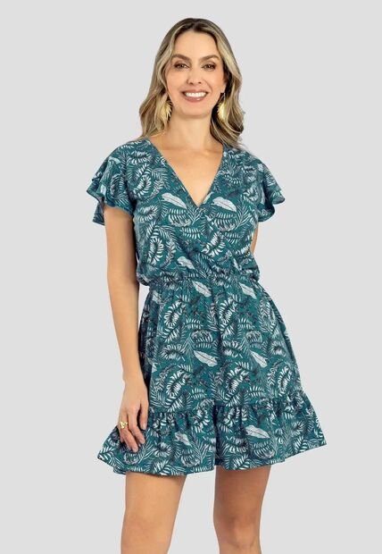 Vestido Corto Mujer Estampado Mp 111780