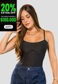 Blusa Mujer Negro Mp 114016 de MP