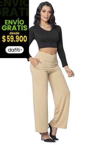 Pantalón Mujer Beige Mp 4314 MP