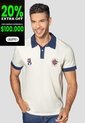 Polo Hombre Crema Mp 114357 de MP
