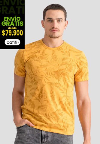 Camiseta Hombre Estampado Mp 113061 MP