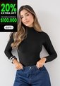 Camibuzo Mujer Negro Mp 114168 de MP