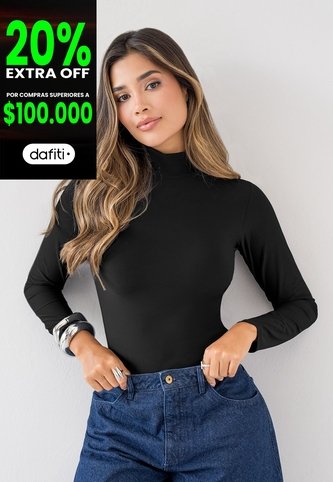 Camibuzo Mujer Negro Mp 114168 MP