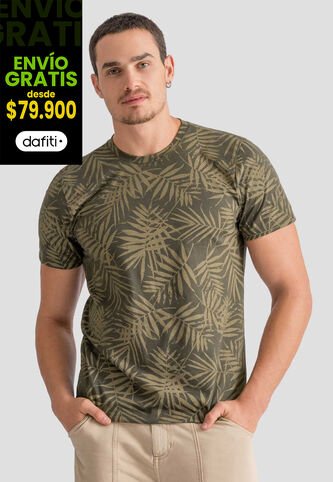 Camiseta Hombre Estampado Mp 113060 MP