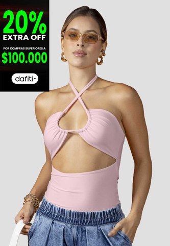 Body Mujer Rosa Mp 114465 MP
