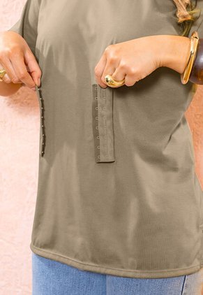 Camiseta Mujer Café Pardo Mp 114273
