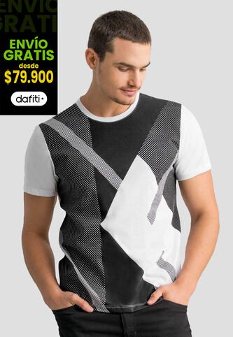 Camiseta Hombre Blanco Mp 113052 MP