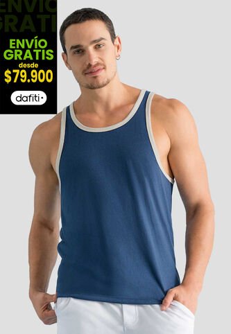 Camisilla Hombre Azul Profundo Mp 1944 MP