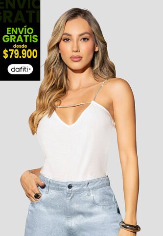 Blusa Mujer Marfil Mp 112686 MP