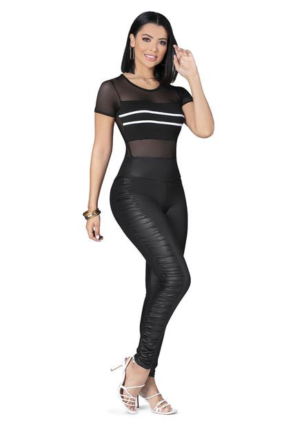 Jegging Mujer Negro Mp 5813