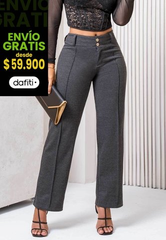 Pantalón Mujer Negro Cross Mp 1072 MP