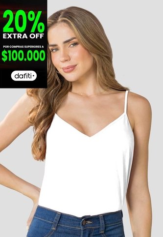Blusa Mujer Blanco Mp 114384 MP
