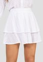 Falda Corta Mujer Blanco Mp 110536 de MP