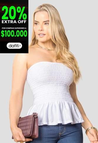 Blusa Mujer Blanco Mp 114228 MP