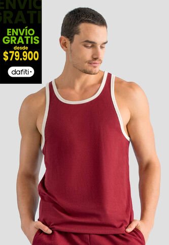 Camisilla Hombre Merlot Mp 1944 MP