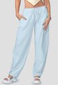 Pantalón Mujer Azul Baby Mp 110274 de MP