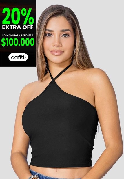 Blusa Mujer Negro Mp 114222