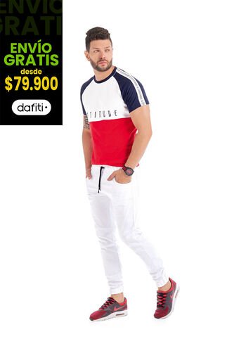 Jogger Para Hombre Blanco MP MP