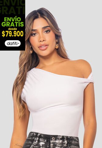 Blusa Mujer Blanco Mp 112667 MP