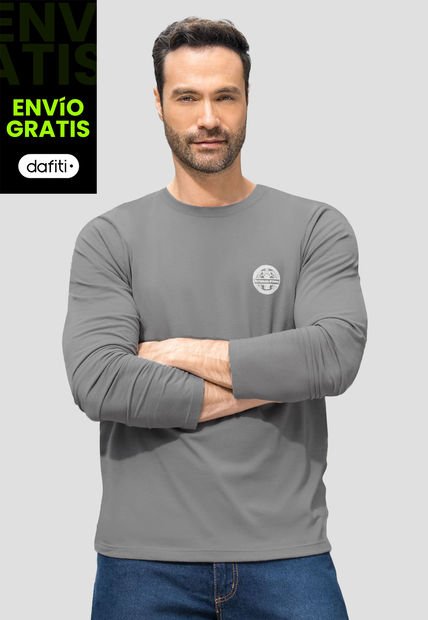 Camibuzo Hombre Gris Claro Mp 110747