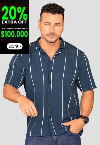 Camisa Hombre Estampado Mp 114570 MP