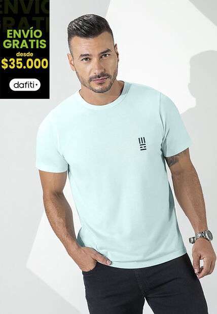 Camiseta Hombre Cristal Mp 7766