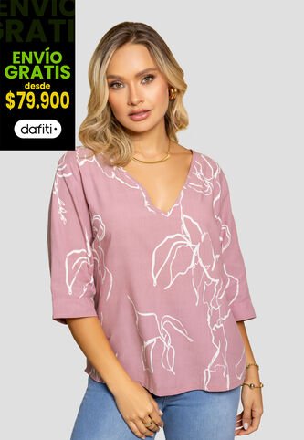 Blusa Mujer Estampado Mp 112393 MP