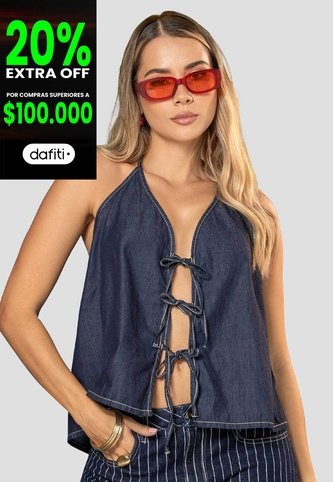 Blusa Mujer Azul Oscuro Mp 114470 MP
