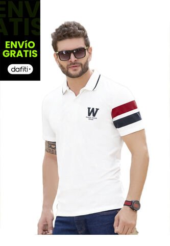 Polo Adulto Masculino Marfil Marketing  Personal MP
