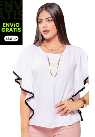 Blusa Adulto Para Mujer MP -Blanco MP