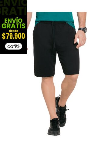 Bermuda Para Hombre Negro MP MP
