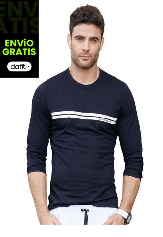 Camibuzo Para Hombre Negro MP MP