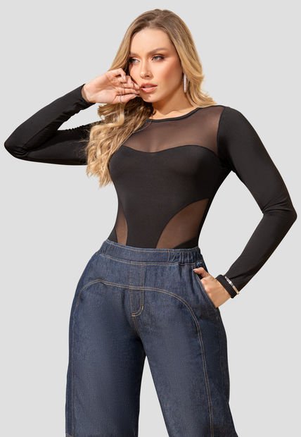 Body Mujer Negro Mp 102981