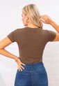 Camiseta Mujer Chocolate Mp 114021 de MP