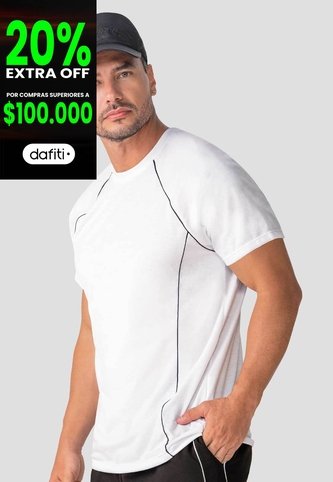 Camiseta Hombre Blanco Mp 114573 MP