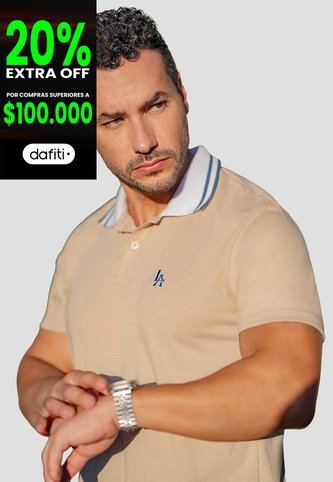 Polo Hombre Latte Mp 114572 MP