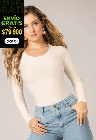 Camibuzo Mujer Crema Mp 112336 MP