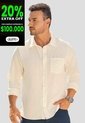 Camisa Hombre Marfil Mp 114636 de MP