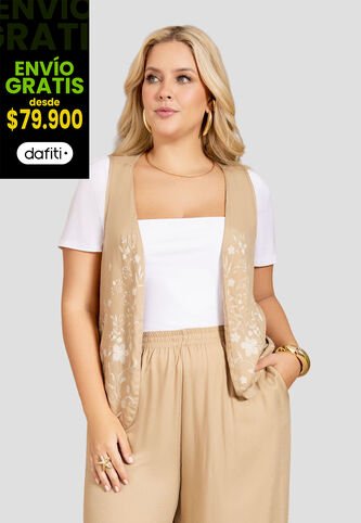 Chaleco Mujer Latte Mp 112257 MP