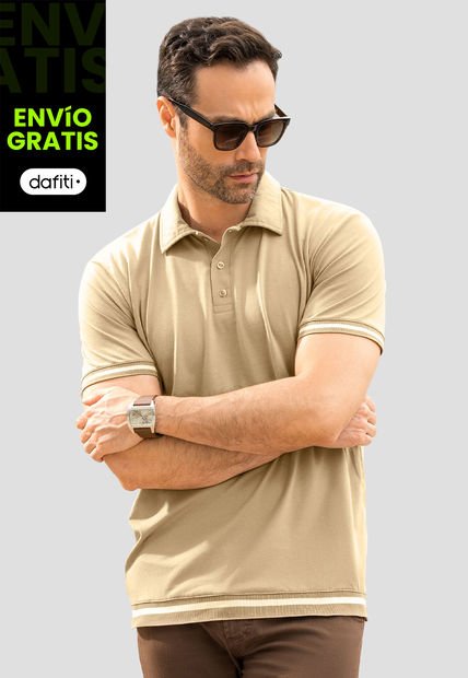 Polo Hombre Latte Mp 110744
