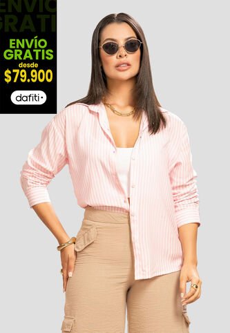 Camisa Mujer Estampado Mp 112332 MP