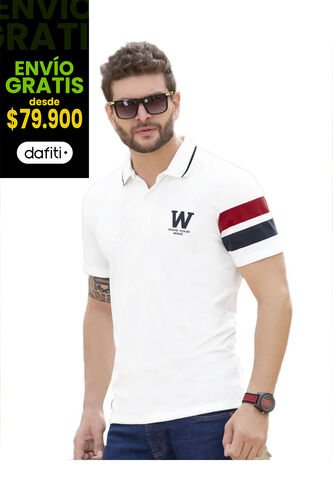 Polo Adulto Masculino Marfil Marketing  Personal MP