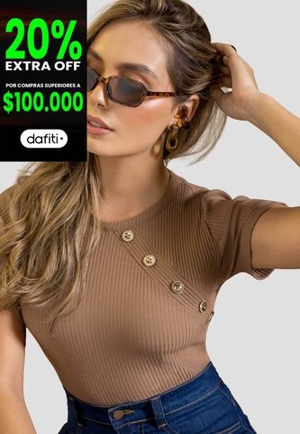 Blusa Mujer Chocolate Mp 112246 MP