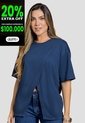 Camiseta Mujer Azul Profundo Mp 114388 de MP
