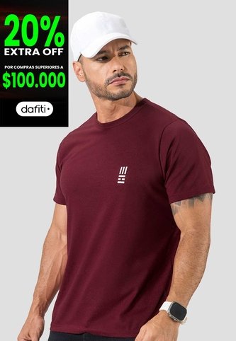 Camiseta Hombre Merlot Mp 7766 MP