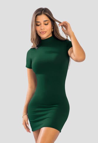Vestido Corto Mujer Verde Pino Mp 5947 MP